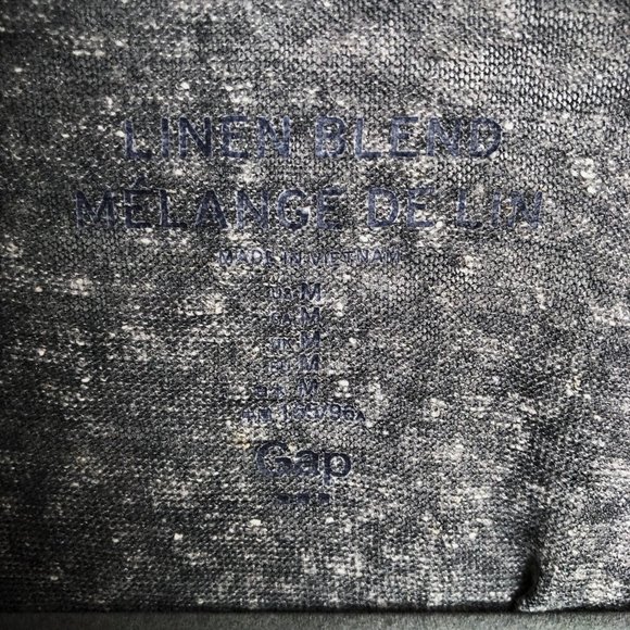 Gap Dark Gray Lightweight Ruffle Tank – Size M - Picture 3 of 4